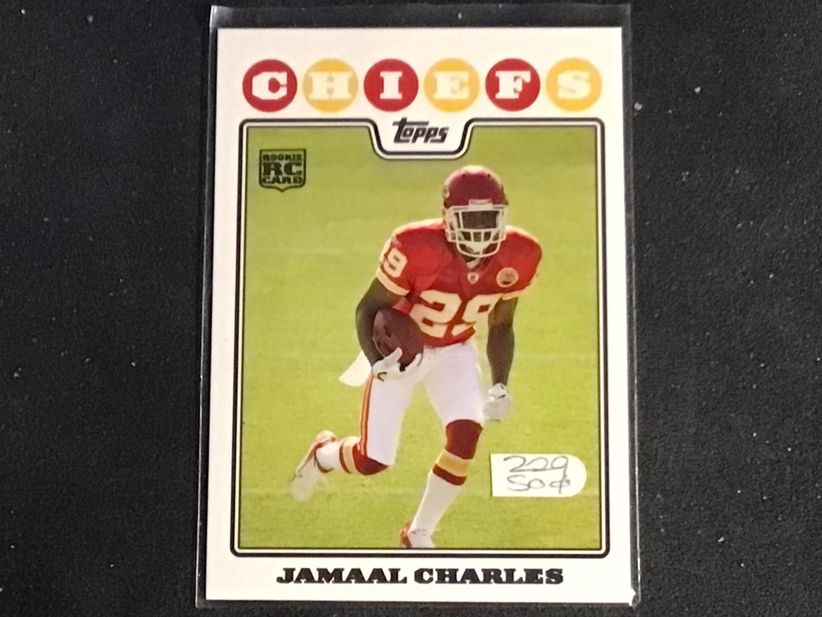 Jamaal Charles #350 2008 Topps Football