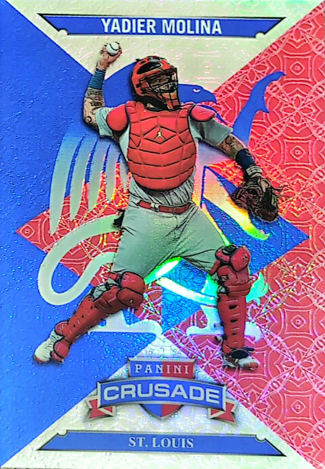 Yadier Molina #85 2025 Panini Crusade Insert Baseball
