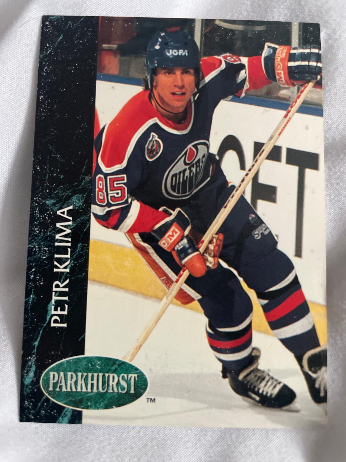 Petr Klima #54 Hockey Cards 1992 Parkhurst