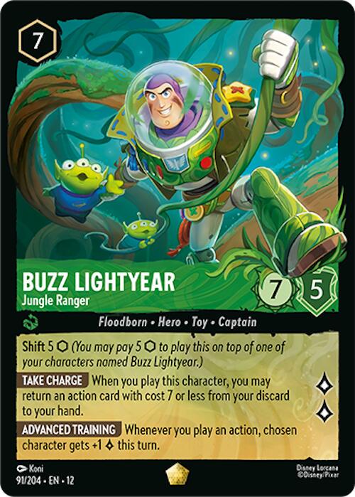 buzz-lightyear-jungle-ranger-91-prices-lorcana-wilds-unknown