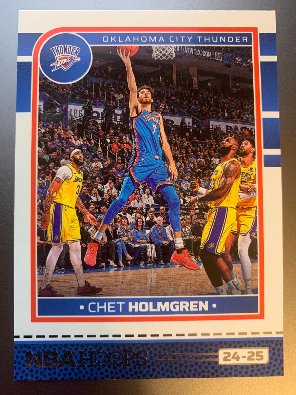 Chet Holmgren #175 Basketball Cards 2024 Panini NBA Hoops