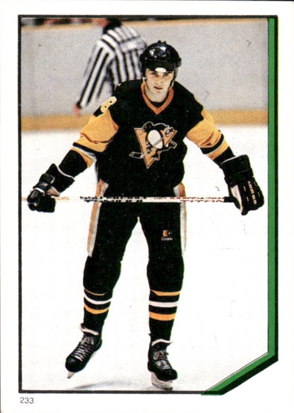 Mario Lemieux #233 1986 O Pee Chee Sticker Hockey