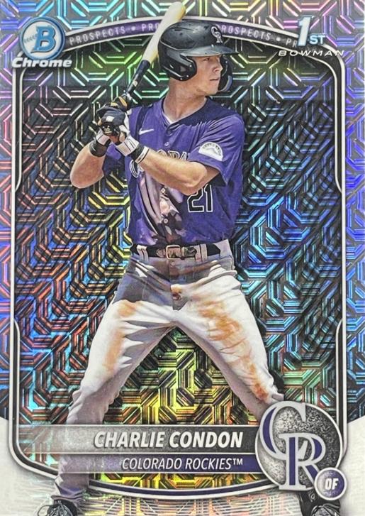 2025 Charlie Condon [Mega Refractor] #BCP-75