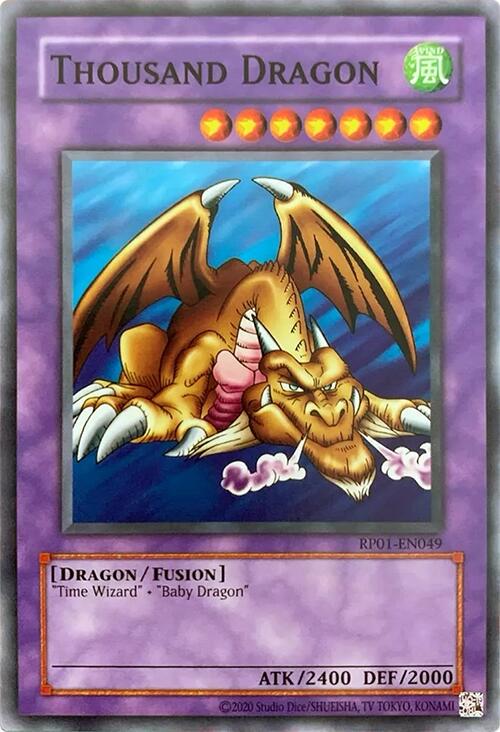 Thousand Dragon RP01-EN049 YuGiOh Retro Pack 2024