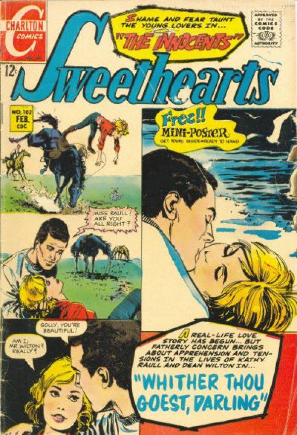 Sweethearts #102 (1968) Comic Books Sweethearts