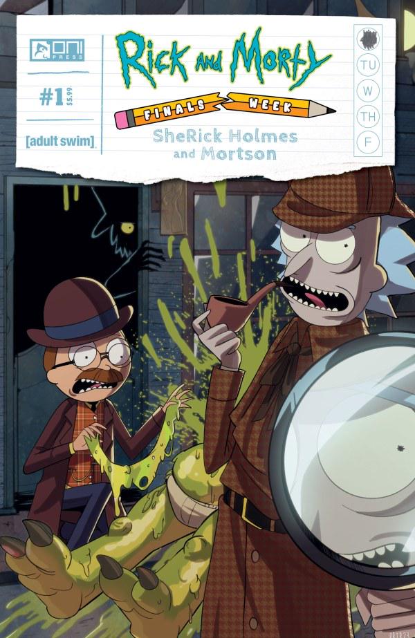 Rick and Morty Finals Week: SheRick Holmes and Mortson #1 (2024) Comic Books Rick and Morty: Finals Week