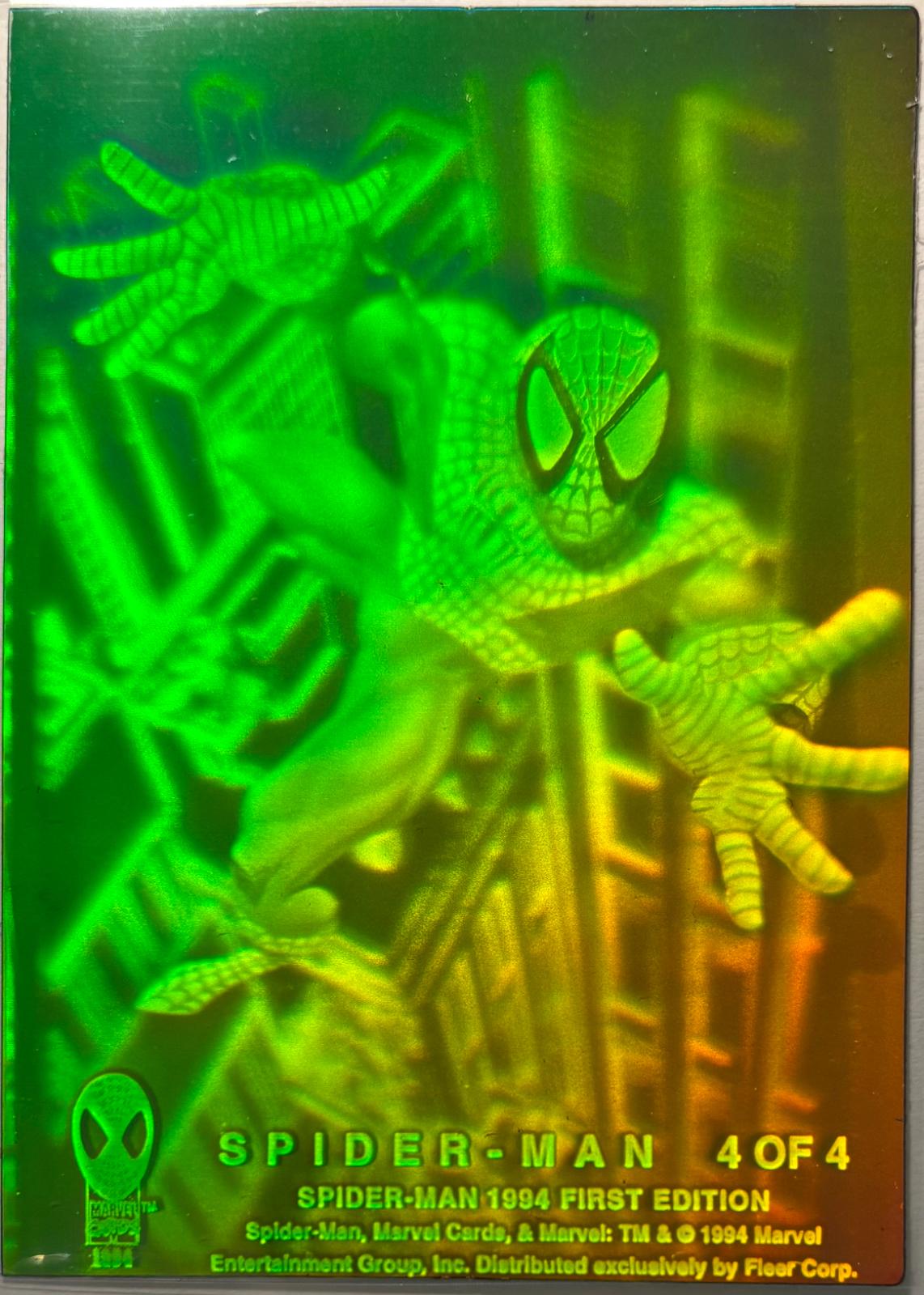 Spider-Man #4 Marvel 1994 Fleer Amazing Spider-Man Hologram