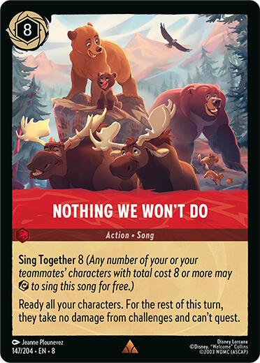 Nothing We Won't Do #147 Lorcana Reign of Jafar