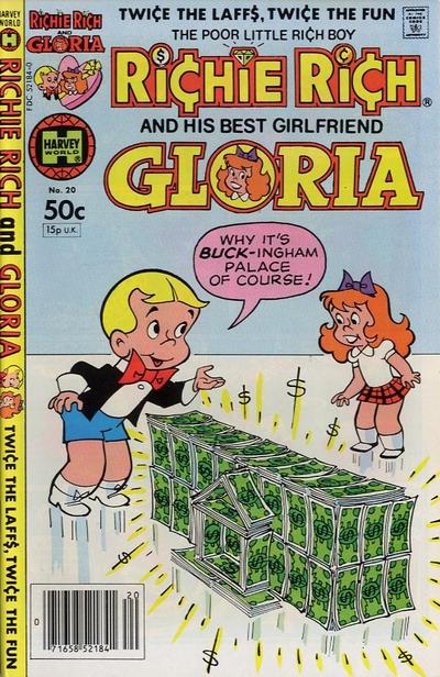 Richie Rich and His Best Girlfriend Gloria #20 (1981) Comic Books Richie Rich and His Best Girlfriend Gloria
