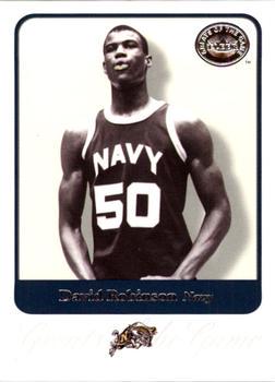 David Robinson #20 2001 Fleer Greats Of The Game Basketball