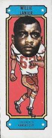 Willie Lanier #10 1975 Nabisco Sugar Daddy Football