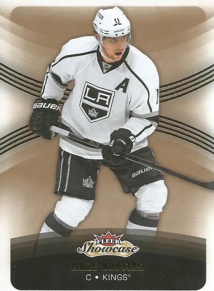 Anze Kopitar #9 2015 Fleer Showcase Hockey