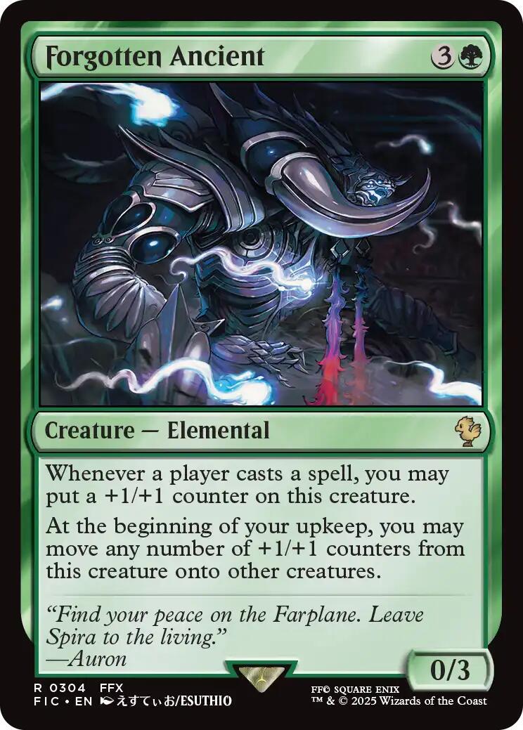 Forgotten Ancient [Foil] (Magic Final Fantasy Commander)