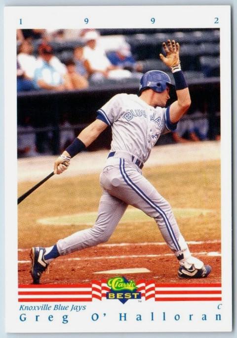 Greg O'Halloran #157 1992 Classic Best Baseball