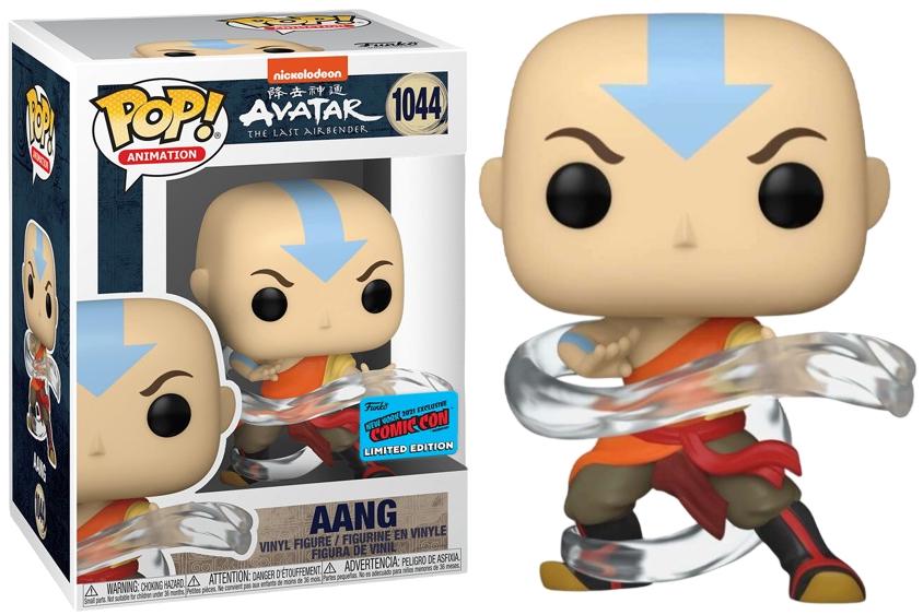 Aang #1044 Avatar: The Last Airbender Funko Pop NYCC box and figure