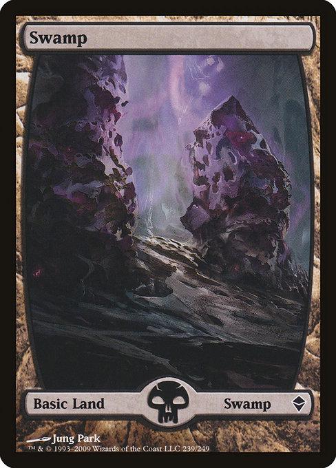 Swamp #239 Magic Zendikar