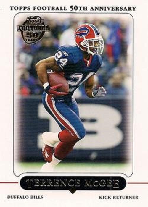 Terrence McGee #66 2005 Topps Football