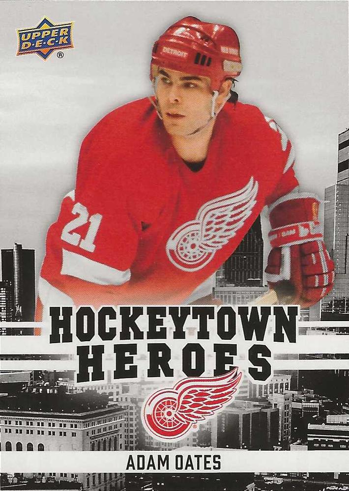 Adam Oates #HH-4 2025-26 Upper Deck Detroit Red Wings Centennial Hockeytown Heroes