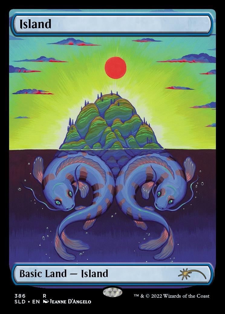 Island [Foil] (Magic Secret Lair Drop)
