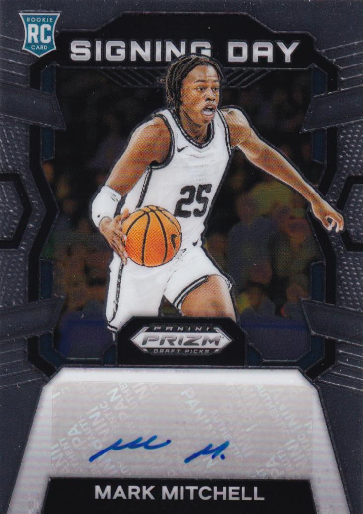 Mark Mitchell #SD-MIT 2024 Panini Prizm Draft Picks Signing Day Basketball