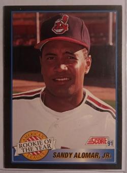 Sandy Alomar Jr. #879 Baseball Cards 1991 Score