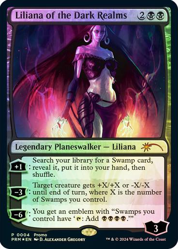 Liliana Of The Dark Realms #4 Magic Promo