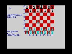 Gameplay | Spectrum Chess ZX Spectrum
