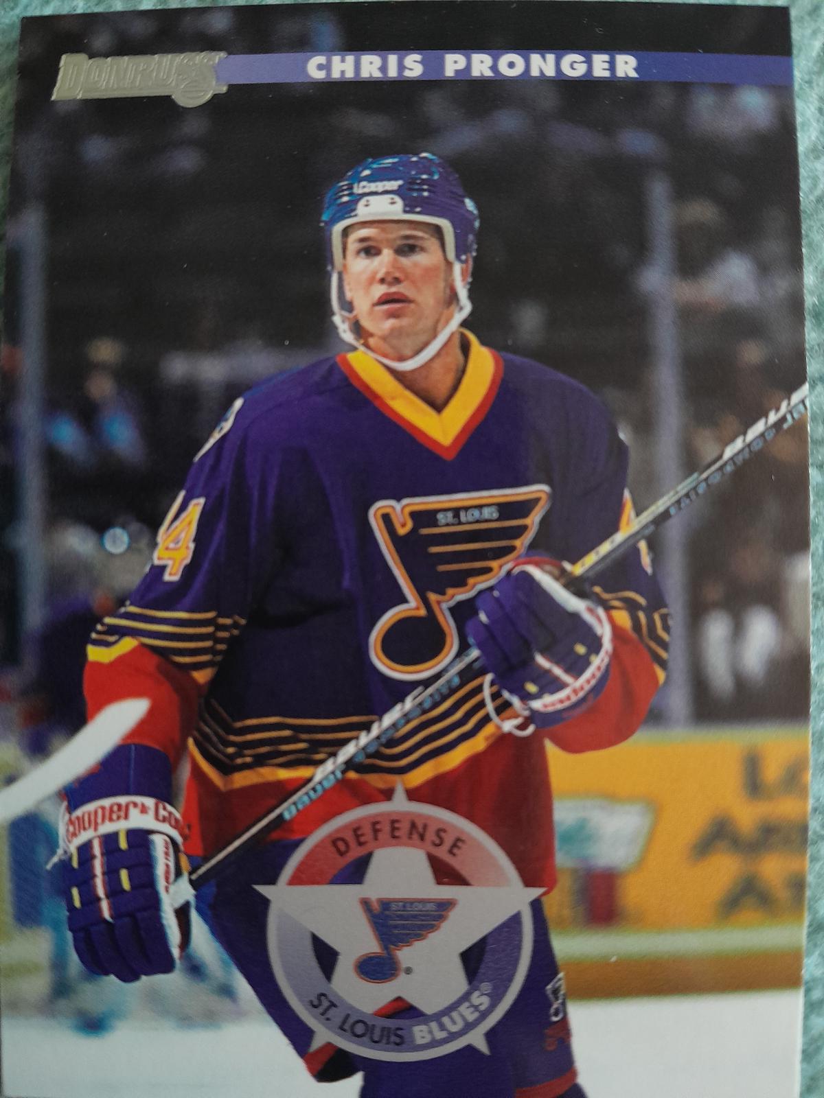Chris Pronger #63 1996-97 Donruss Hockey