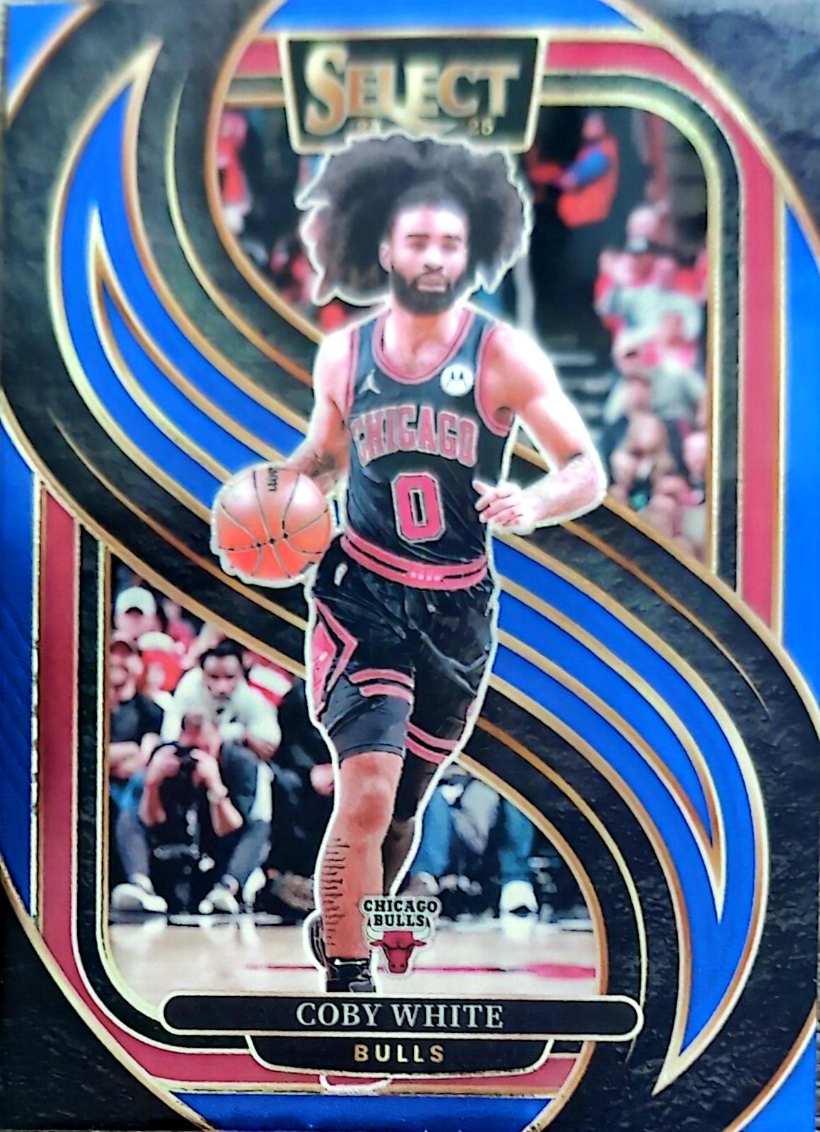 Coby White [Blue] #126 Prices | 2024 Panini Select | Basketball Cards
