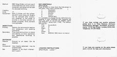 Full Cover Back | Glider Rider [Bug-Byte] ZX Spectrum