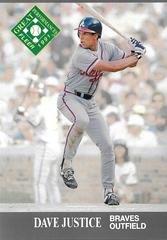 Dave Justice #394 Baseball Cards 1991 Ultra Prices
