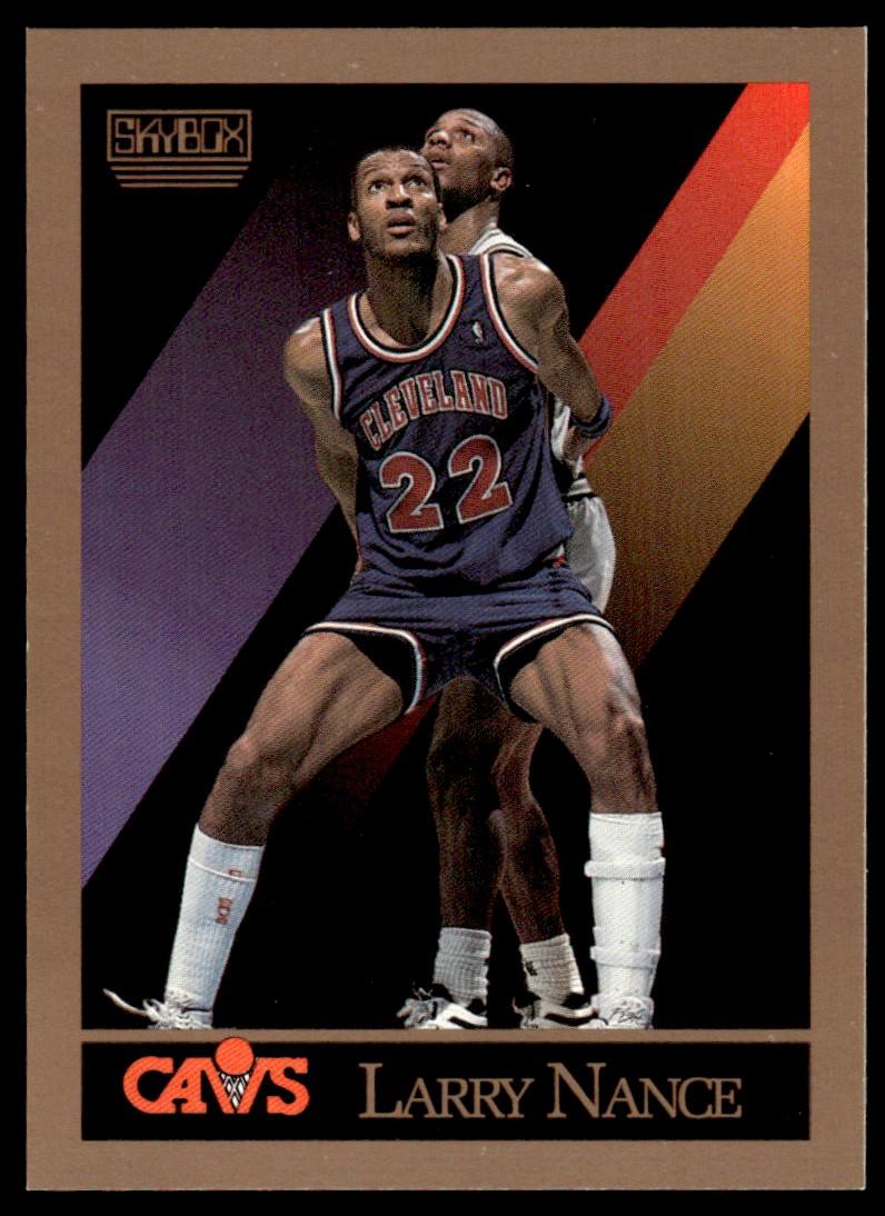 Larry Nance #55 Basketball Cards 1990 Skybox