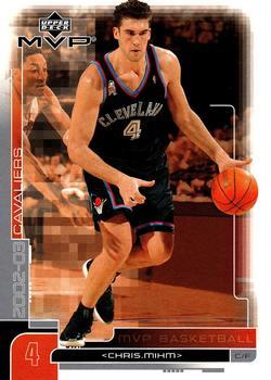 Chris Mihum #32 Basketball Cards 2002 Upper Deck MVP