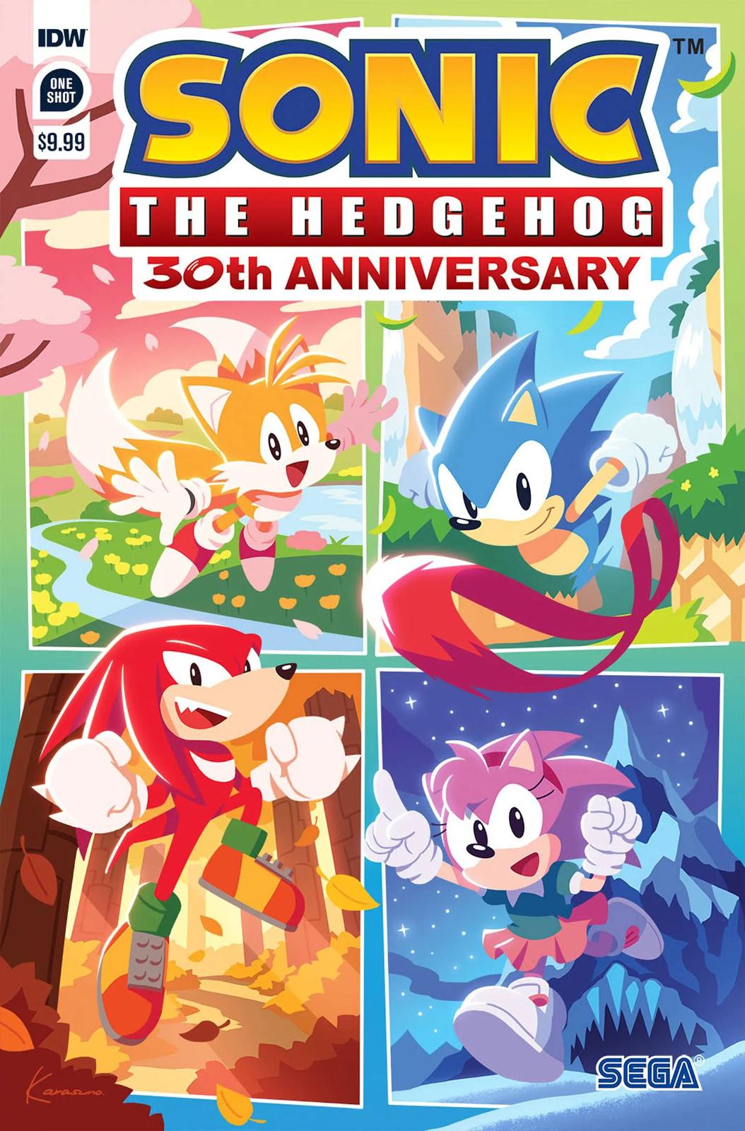 Sonic the Hedgehog 30th Anniversary #1 (2021) Comic Books Sonic the Hedgehog