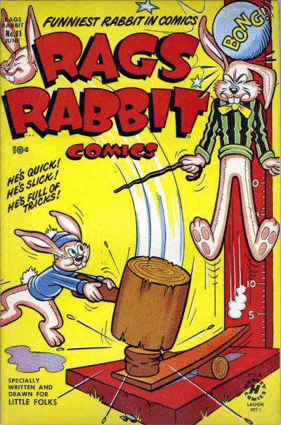 Rags Rabbit #11 (1951) Comic Books Rags Rabbit