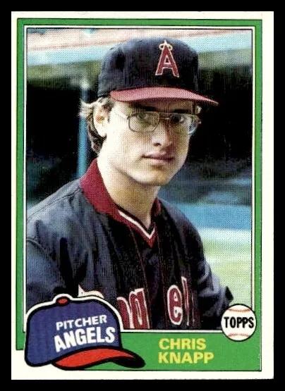 Chris Knapp #557 Baseball Cards 1981 Topps