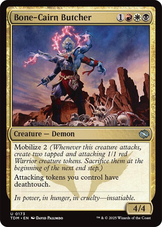 Bone-Cairn Butcher #173 Magic Tarkir: Dragonstorm