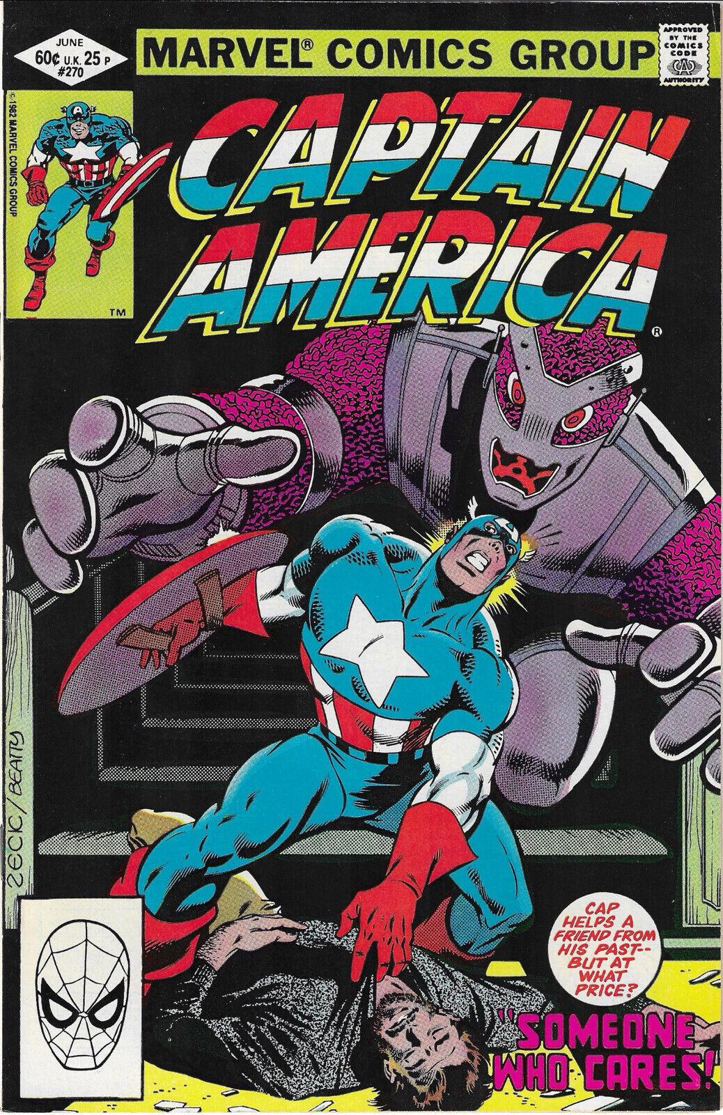 Captain America #270 (1982) Comic Books Captain America