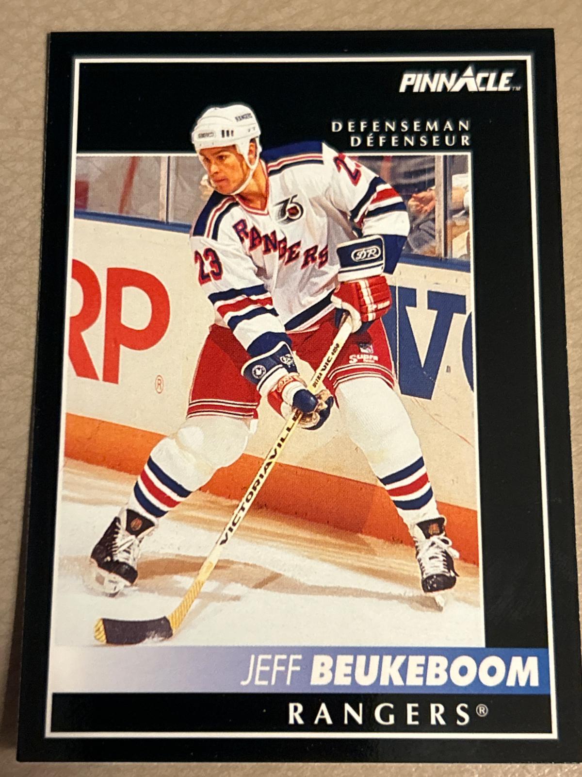 Jeff Beukeboom #112 1992-93 Pinnacle (US) Hockey