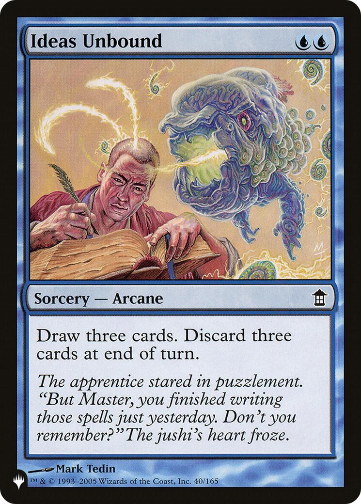 Ideas Unbound (Magic The List Reprints)