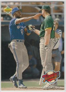 Teammates Checklist: Joe Carter / Mark McGwire