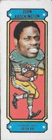 John Brockington #8 1975 Nabisco Sugar Daddy Football