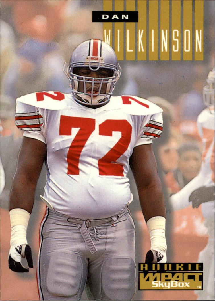 Dan Wilkinson #1 Prices [Rookie] | 1994 Skybox Impact Rookie Redemption ...