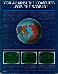 US Back Cover | Geopolitique 1990 Commodore 64