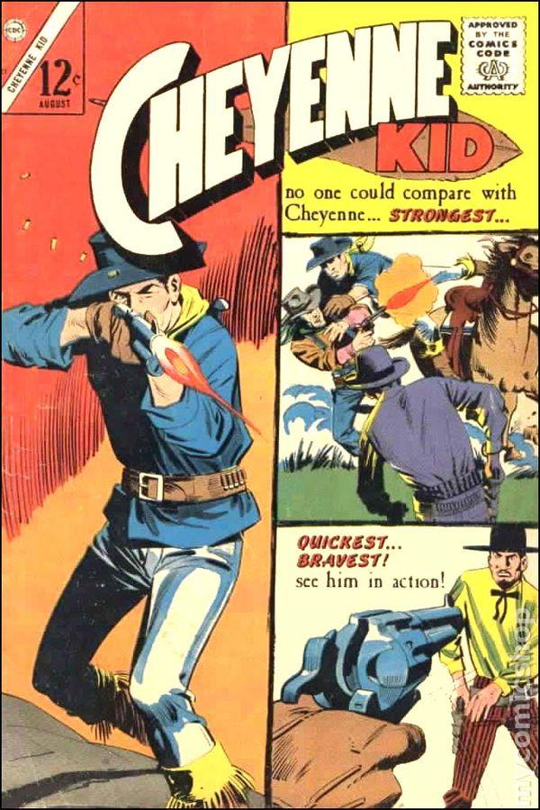 Cheyenne Kid #51 (1965) Comic Books Cheyenne Kid