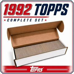 Complete Set Baseball Cards 1992 Topps Prices