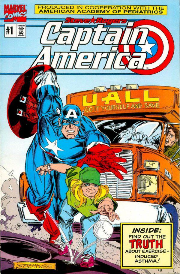 Captain America: Playball #1 (1995) Comic Books Captain America: Playball