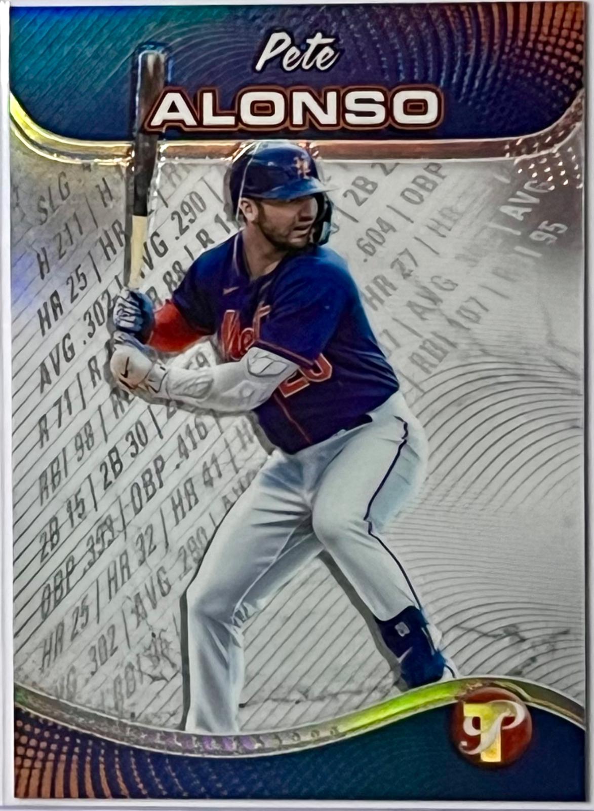 Pete Alonso #PP-24 Baseball Cards 2024 Topps Pristine Production