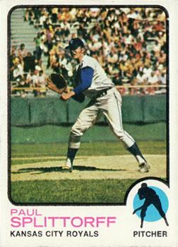 Paul Splittorff (1973 Topps)