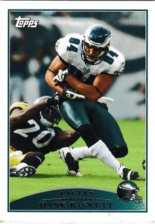 Hank Baskett #8 Football Cards 2009 Topps